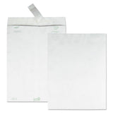 Catalog Mailers, Dupont Tyvek, #13 1-2, Cheese Blade Flap, Redi-strip Closure, 10 X 13, White, 100-box