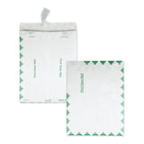 Catalog Mailers, Dupont Tyvek, #15 1-2, Cheese Blade Flap, Redi-strip Closure, 12 X 15.5, White, 100-box