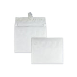 Open Side Expansion Mailers, Dupont Tyvek, #13 1-2, Cheese Blade Flap, Redi-strip Closure, 10 X 13, White, 100-carton