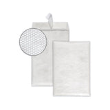 Bubble Mailer Of Dupont Tyvek, #0, Air Cushion Lining, Redi-strip Closure, 6.5 X 9.5, White, 25-box