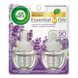 Scented Oil Refill, Lavender & Chamomile, 0.67oz, Purple, 2-pack