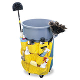 Brute Caddy Bag, 12 Pockets, Yellow