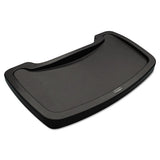 Sturdy Chair Microban Youth Seat Tray, Plastic, Platinum