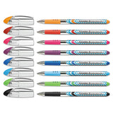 Schneider Slider Stick Ballpoint Pen, 1.4mm, Assorted Ink-barrel, 8-pack