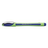 Schneider Xpress Fineliner Stick Pen, 0.8mm, Assorted Ink, Green Barrel, 3-pack