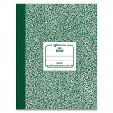Lab Notebook, Wide-legal Rule, 10 1-8 X 7 7-8, White, 96 Sheets