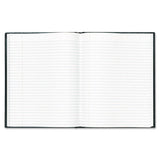 Executive Notebook, Medium-college Rule, Black Cover, 10 3-4 X 8 1-2, 75 Sheets