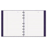 Miraclebind Notebook, 1 Subject, Medium-college Rule, Purple Cover, 9.25 X 7.25, 75 Sheets
