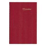 Coilpro Daily Planner, Ruled, 1 Page-day, 10 X 7.88, Red, 2021