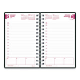 Duraflex Daily Planner, 8 X 5, Black, 2021