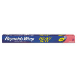 Heavy Duty Aluminum Foil Roll, 18" X 1000 Ft, Silver