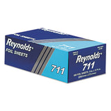 Pop-up Interfolded Aluminum Foil Sheets, 12 X 10 3-4, Silver, 200-box