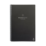Fusion Smart Notebook, Seven Assorted Page Formats, Black Cover, 8.8 X 6, 21 Sheets