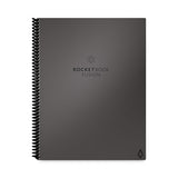 Fusion Smart Notebook, Seven Assorted Page Formats, Gray Cover, 11 X 8.5, 21 Sheets