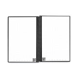 Fusion Smart Notebook, Seven Assorted Page Formats, Gray Cover, 11 X 8.5, 21 Sheets