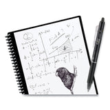 Rocketbook Everlast Smart Reusable Notebook, Dotted Rule, Neptune Teal Cover, 8.5 X 11, 16 Sheets