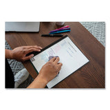 Core Smart Reusable Notebook, Dotted Rule, Black Cover, 11 X 8.5,16 Sheets