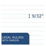 Recycled Legal Pad, Wide-legal Rule, 8.5 X 11, White, 40 Sheets, Dozen