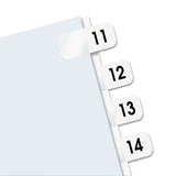 Legal Index Tabs, 1-12-cut Tabs, 11-20, White, 0.44" Wide, 104-pack