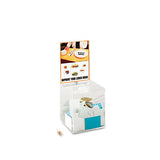 Large Acrylic Collection Box, 9 1-4 X 9 1-4 X 21, Clear