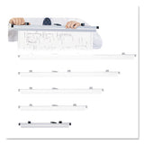 Sheet File Hanging Clamps, 100 Sheets Per Clamp, 19.75w, 6-carton
