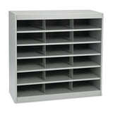 Steel Project Center Organizer, 18 Pockets, 37 1-2 X 15 3-4 X 36 1-2
