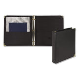 Classic Collection Ring Binder, 3 Rings, 1" Capacity, 11 X 8.5, Burgundy