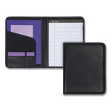 Professional Padfolio, Storage Pockets-card Slots, Writing Pad, Black