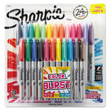 Fine Tip Permanent Marker, Assorted Colors, 36-pack