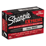 Extreme Marker, Fine Bullet Tip, Black, Dozen