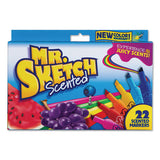 Scented Washable Markers - Classroom Pack, Broad Chisel Tip, Assorted Colors, 36-pack