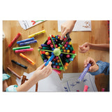Scented Washable Markers - Classroom Pack, Broad Chisel Tip, Assorted Colors, 36-pack