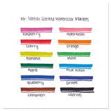 Scented Washable Markers - Classroom Pack, Broad Chisel Tip, Assorted Colors, 36-pack