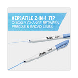 S-note Creative Markers, Assorted Ink Colors, Bullet-chisel Tip, Assorted Barrel Colors, 36-pack