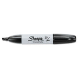 Chisel Tip Permanent Marker, Medium, Red, Dozen