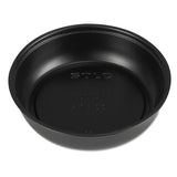 Polystyrene Soufflé Portion Cups, 3.5 Oz, Black, 250-bag, 10 Bags-carton