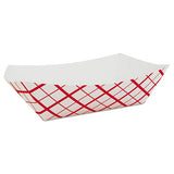Food,tray,ppr,10lb,redchk