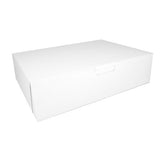 Tuck-top Bakery Boxes, 10 X 10 X 3, White, 200-carton