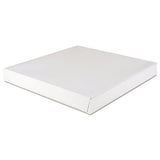 Paperboard Pizza Boxes,16 X 16 X 1 7-8, White, 100-carton