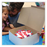 Bakery Boxes, 6 X 6 X 4, White, Paper, 250/carton