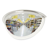 Half-dome Convex Security Mirror, 18" Diameter