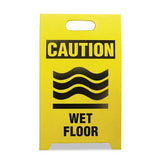 Sign,wet Floor,2-pk,yl