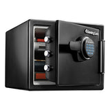 Fire-safe With Digital Keypad Access, 2 Cu Ft, 18.67w X 19.38d X 23.88h, Black