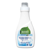Natural Liquid Fabric Softener, Free & Clear, 42 Loads, 32 Oz Bottle, 6-carton