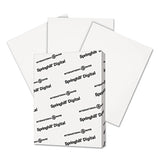 Digital Index White Card Stock, 92 Bright, 110lb, 8.5 X 11, White, 250-pack