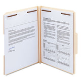Top Tab Manila Expansion 2-fastener Folders, 1-3-cut Tabs, Letter Size, 50-box