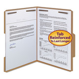Top Tab 2-fastener Folders, 2-5-cut Tabs, Right Of Center, Letter Size, 11 Pt. Kraft, 50-box