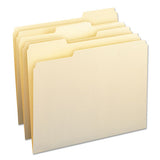 Manila File Folders, 1-2-cut Tabs, Legal Size, 100-box