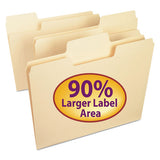 Supertab Top Tab File Folders, 1-3-cut Tabs, Legal Size, 14 Pt. Manila, 50-box