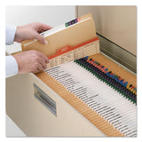 Heavyweight Kraft File Folders, Straight Tab, Legal Size, 11 Pt. Kraft, 100-box